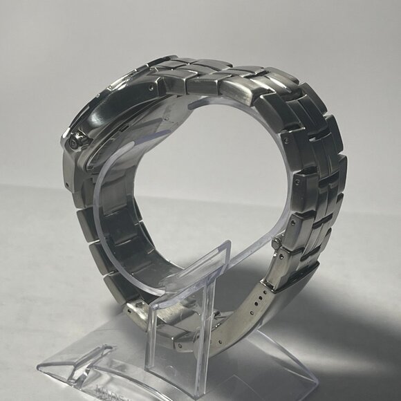 Texas A&M Aggies NCAA Stainless-Steel DEFENDER Men's Watch by Fossil NEW (RARE) - Picture 4 of 9